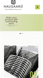 Mobile Screenshot of haugaard.dk